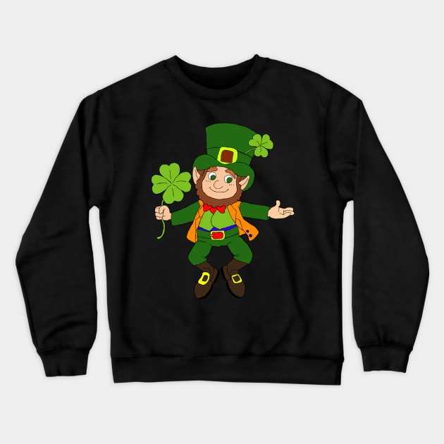 St patricks day Crewneck Sweatshirt by FouadBelbachir46